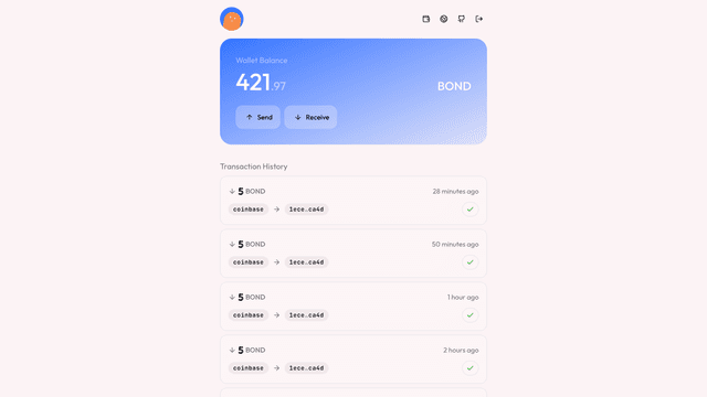 BOND Blockchain